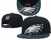Eagles Team Logo Black Green Adjustable Hat GS,baseball caps,new era cap wholesale,wholesale hats